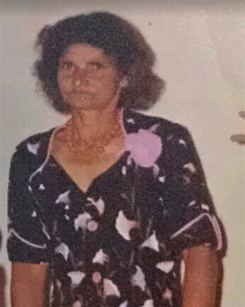 D. Adelita, mãe da Célia, em retrato antigo